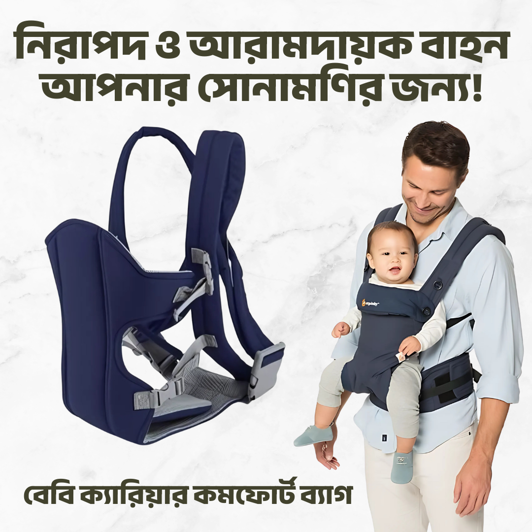 ৬টি ভিন্নভাবে ব্যবহারযোগ্য বেবি ক্যারি ব্যাগ - Image 4